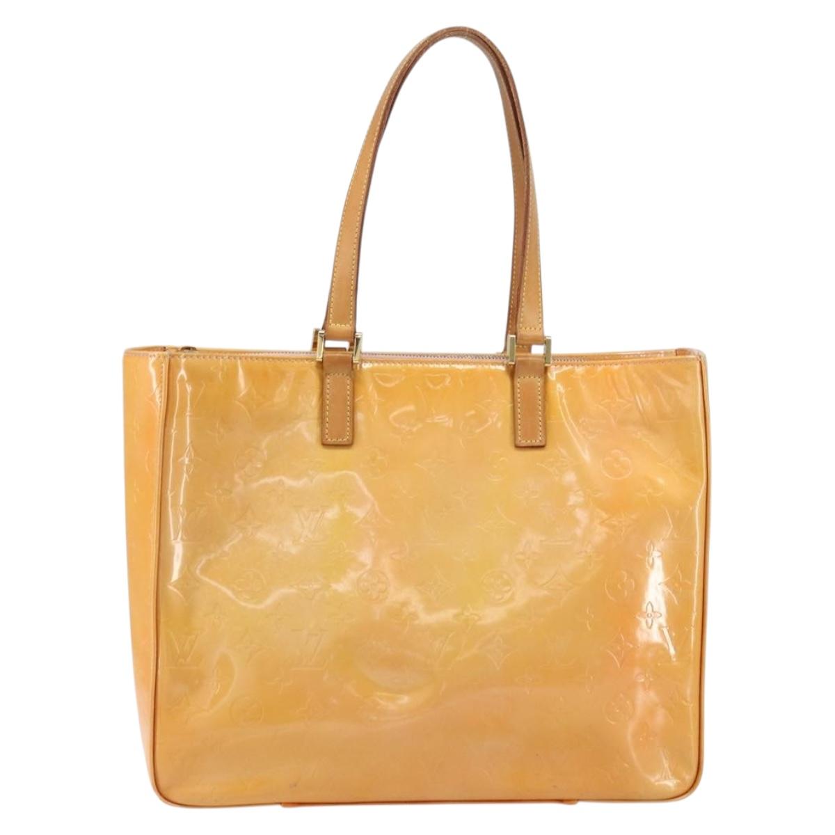 LOUIS VUITTON Monogram Vernis Columbus Bag Marshmallow Pink M91032 Auth ep12223