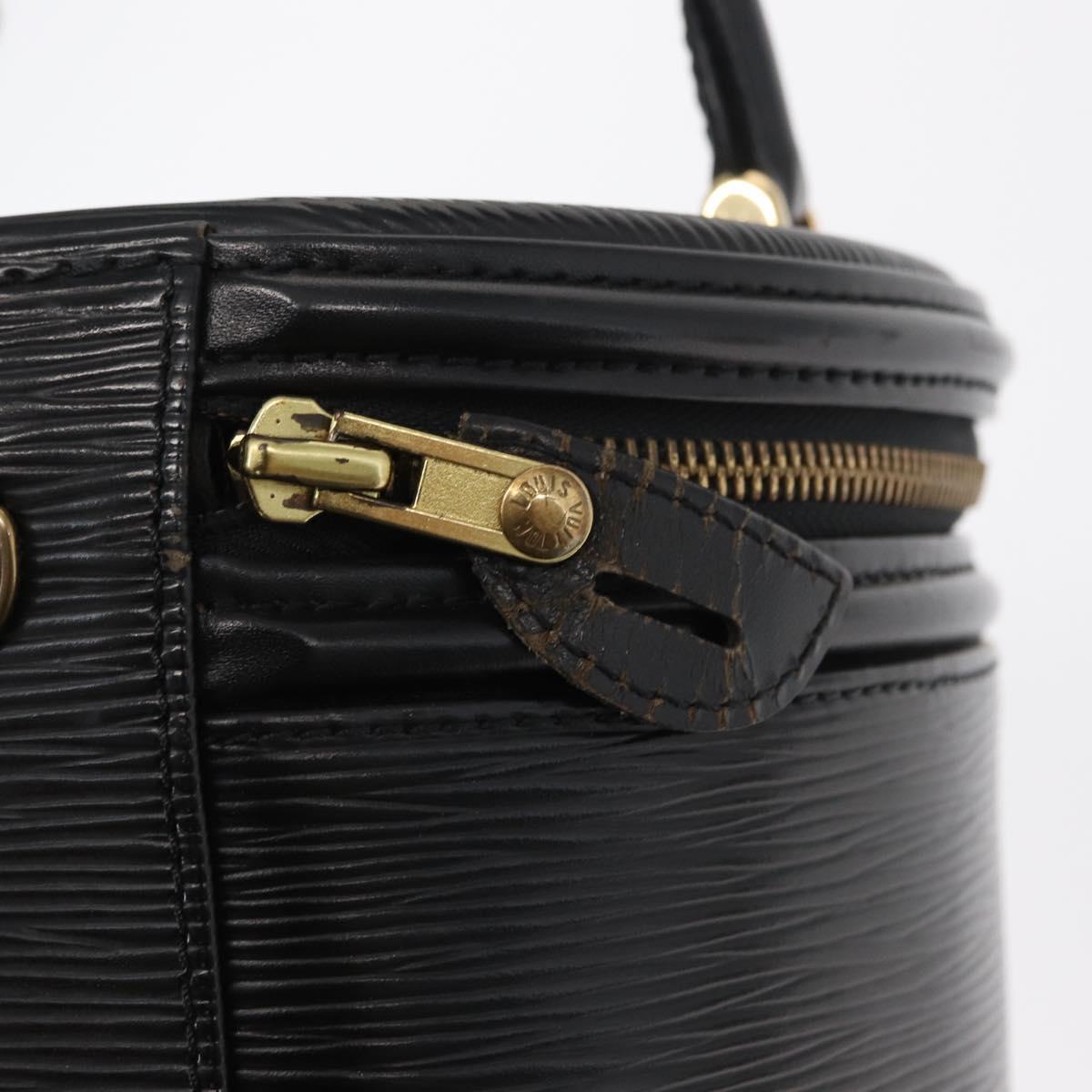 LOUIS VUITTON Epi Cannes Hand Bag Black M48032 LV Auth ep12249