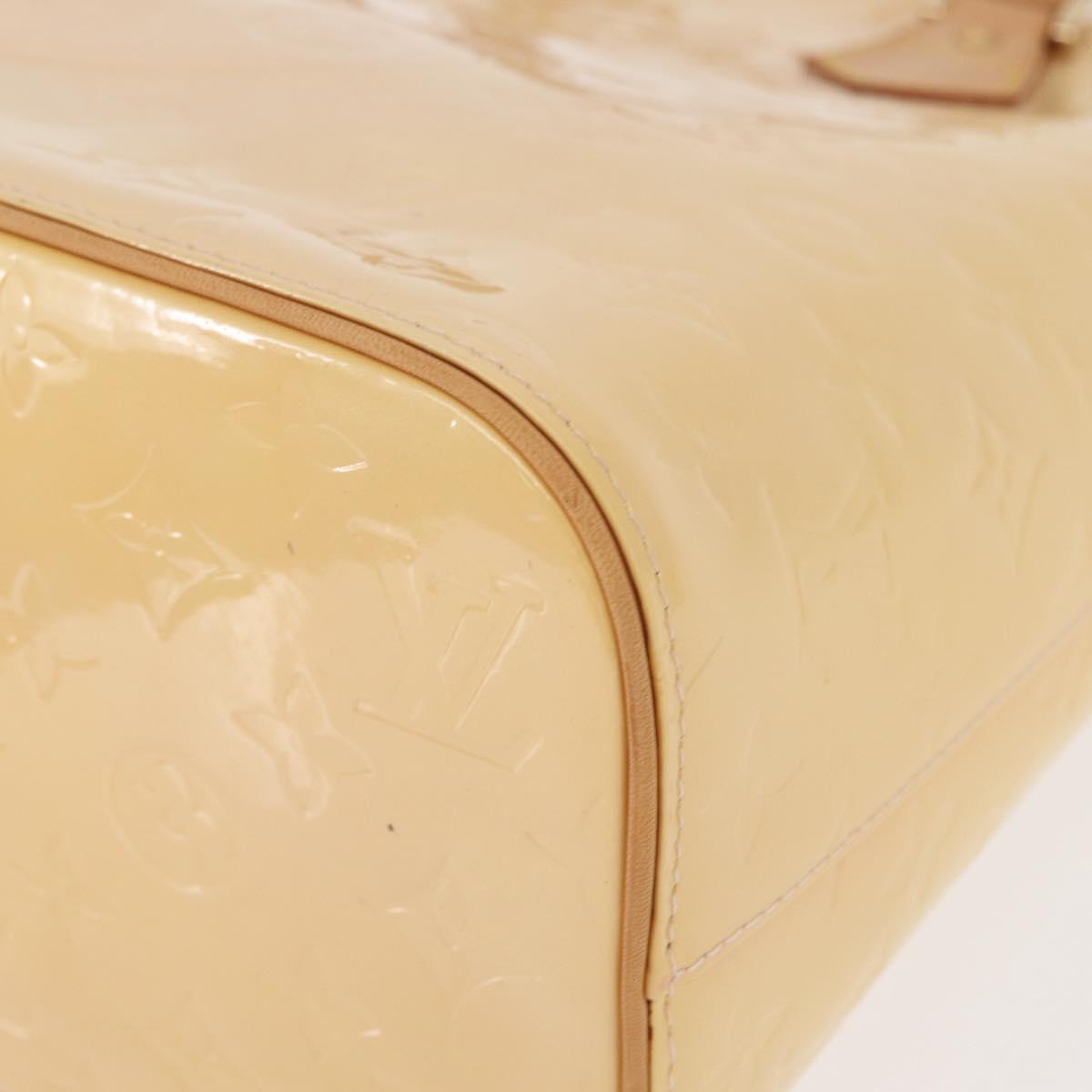 LOUIS VUITTON Monogram Vernis Houston Bag Marshmallow Pink M91302 Auth ep12253