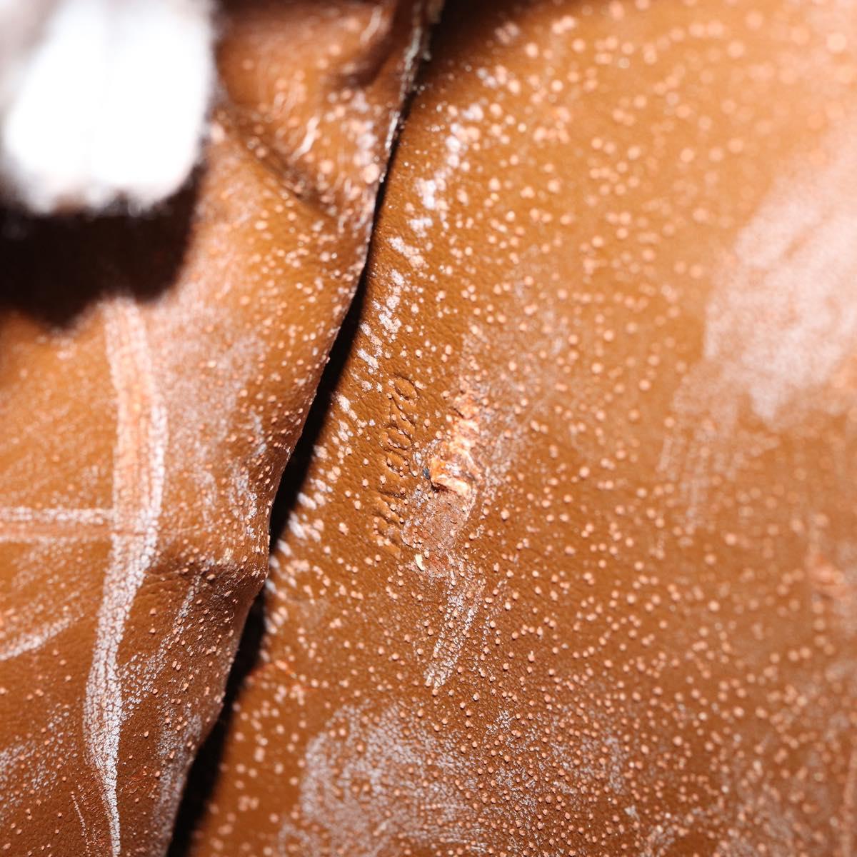 LOUIS VUITTON Monogram Vernis Forsyth Hand Bag Bronze M91113 LV Auth ep12259