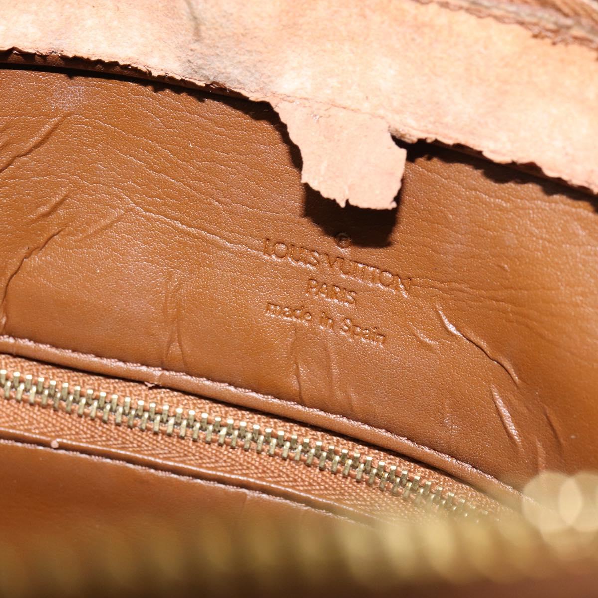 LOUIS VUITTON Monogram Vernis Houston Hand Bag Bronze M91122 LV Auth ep12270