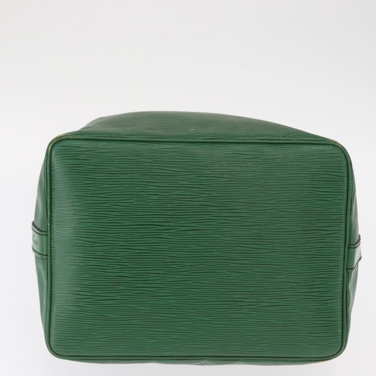 LOUIS VUITTON Epi Petit Noe Shoulder Bag Green M44104 LV Auth ep12277