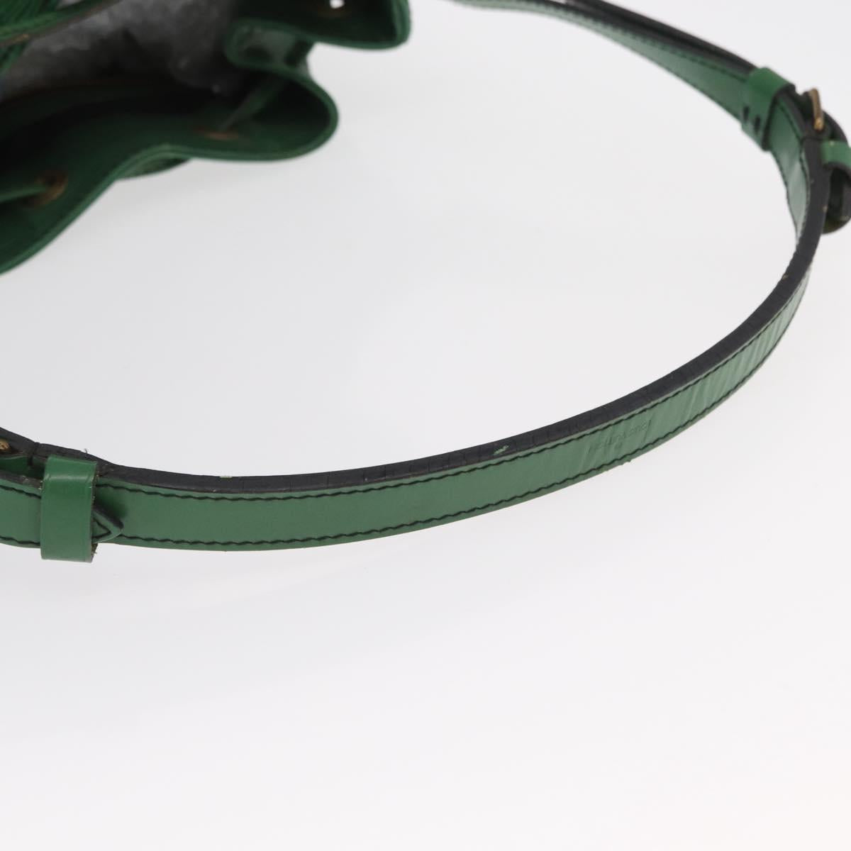LOUIS VUITTON Epi Petit Noe Shoulder Bag Green M44104 LV Auth ep12277