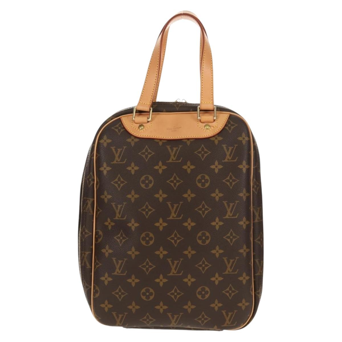 LOUIS VUITTON Monogram Excursion Hand Bag M41450 LV Auth ep12278V