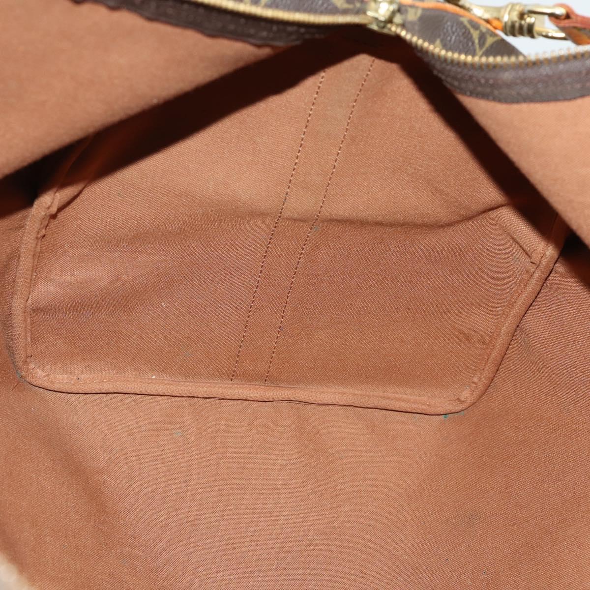 LOUIS VUITTON Monogram Keepall Bandouliere 55 Boston Bag M41414 LV Auth ep12288