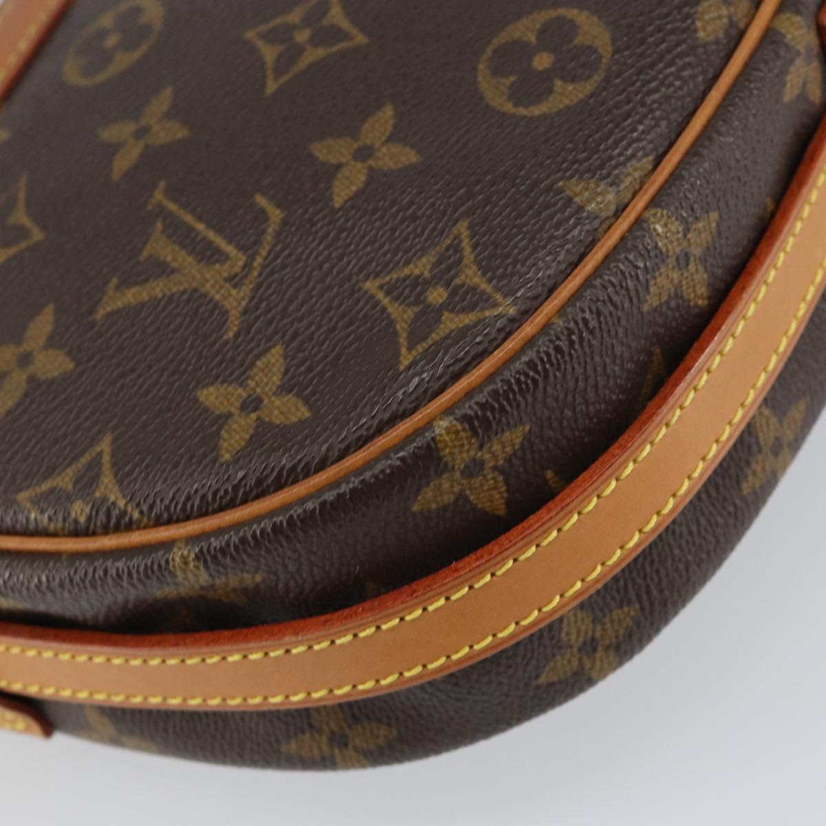 LOUIS VUITTON Monogram Jeune Fille MM Shoulder Bag M51226 LV Auth ep12292