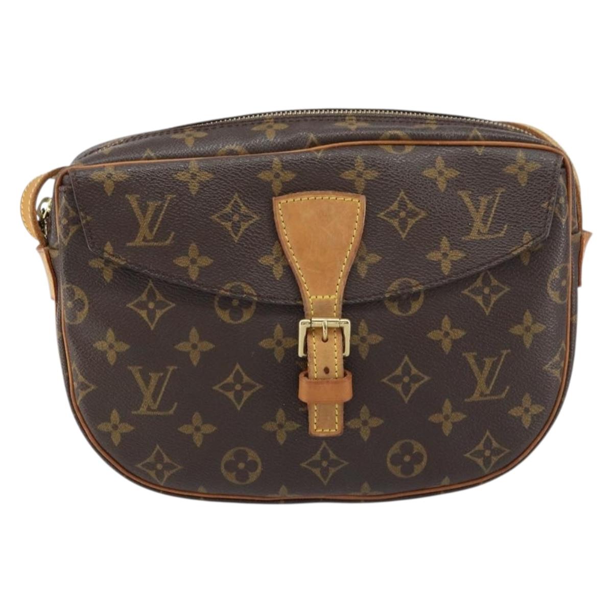 LOUIS VUITTON Monogram Jeune Fille MM Shoulder Bag M51226 LV Auth ep12292