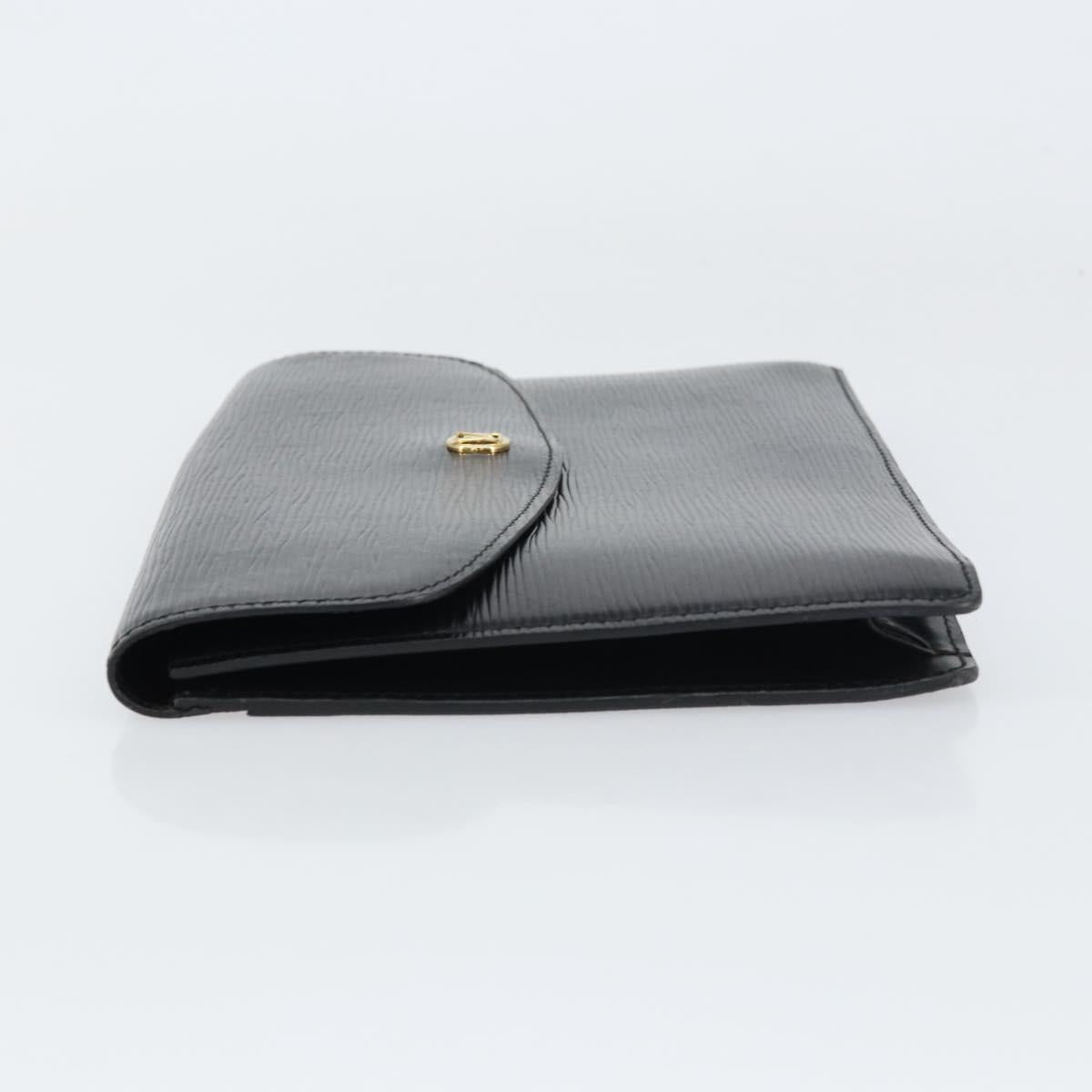 LOUIS VUITTON Epi Montaigne 27 Clutch Bag Black M52652 LV Auth ep12295