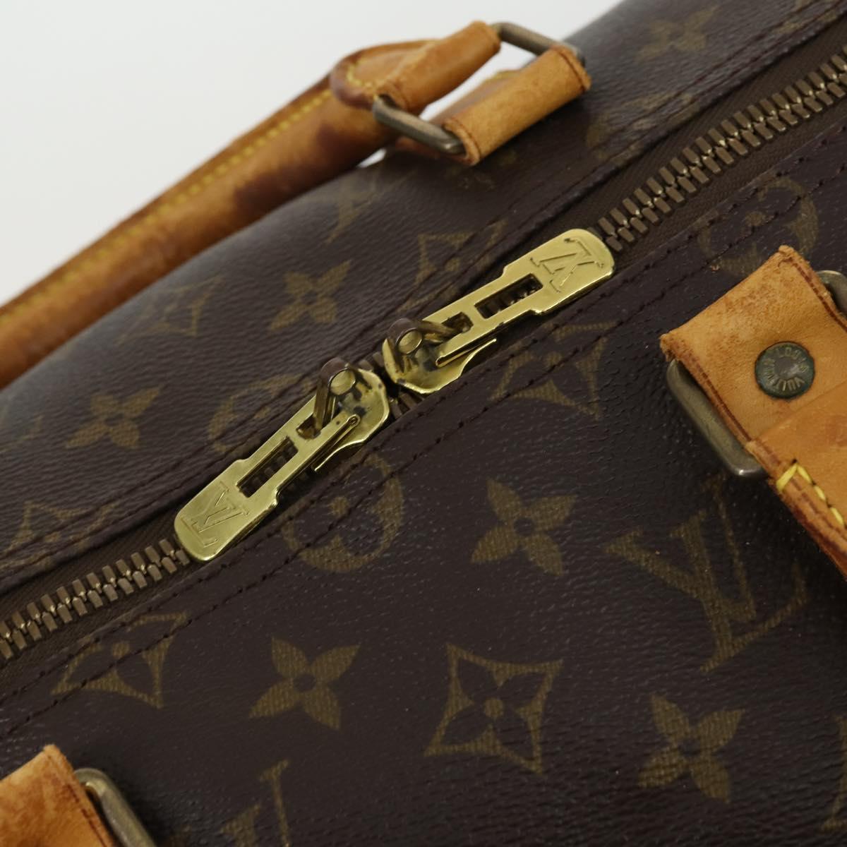 LOUIS VUITTON Monogram Keepall 50 Boston Bag M41426 LV Auth ep12311