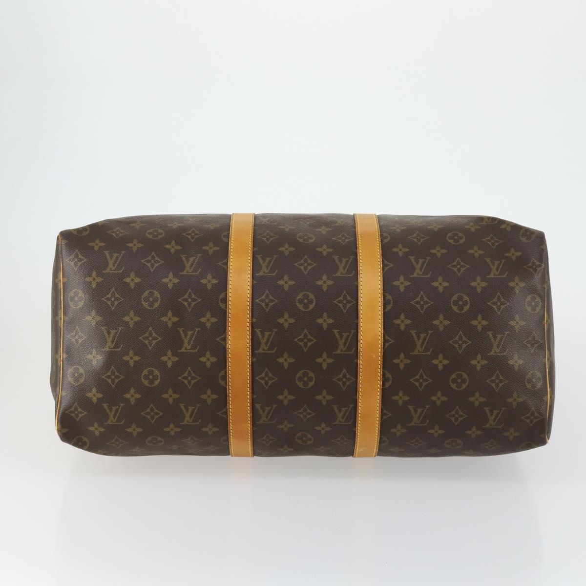 LOUIS VUITTON Monogram Keepall 50 Boston Bag M41426 LV Auth ep12311