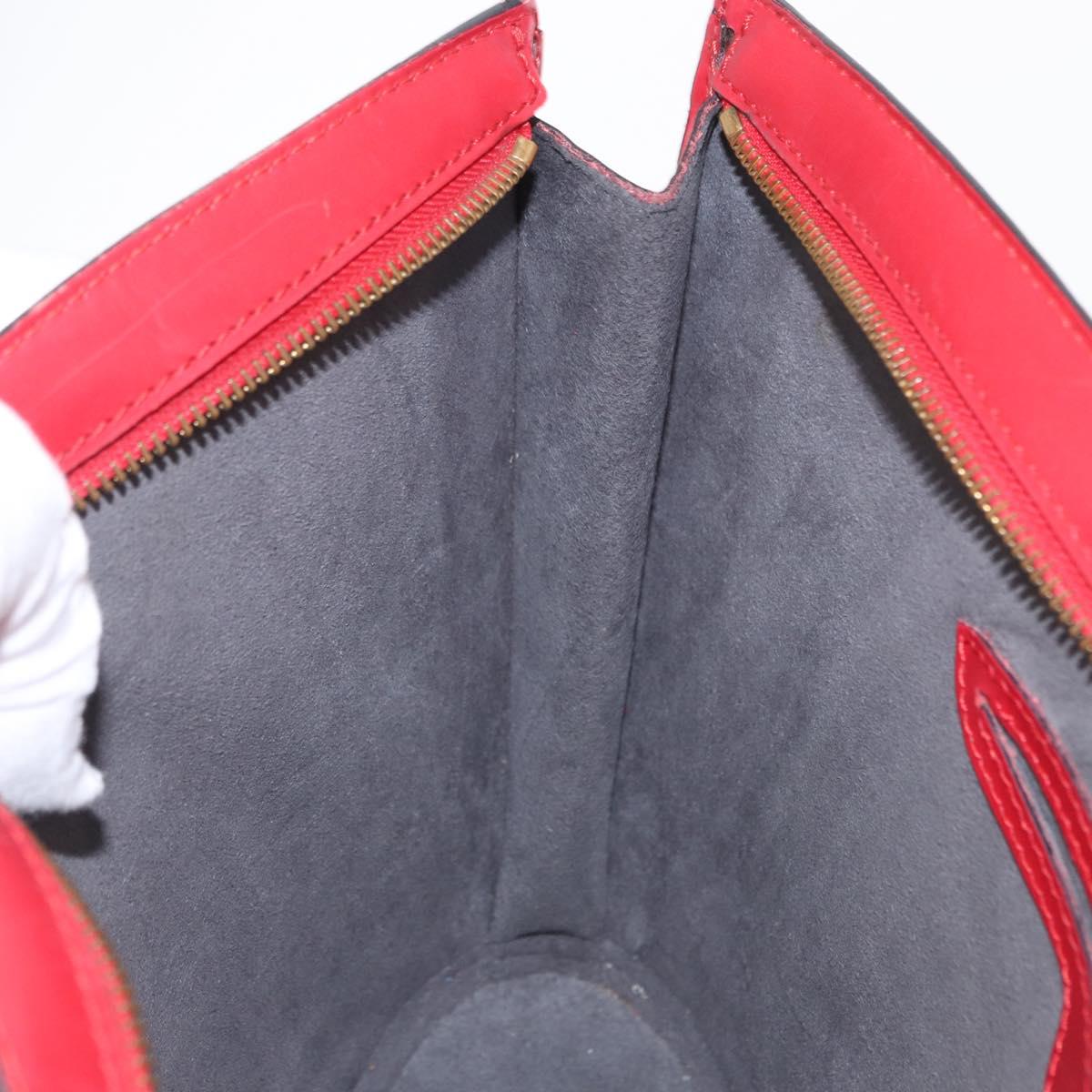 LOUIS VUITTON Epi Saint Jacques Shoulder Bag Red M52277 LV Auth ep12316