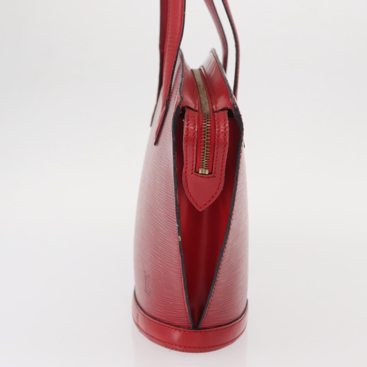 LOUIS VUITTON Epi Saint Jacques Shoulder Bag Red M52277 LV Auth ep12316