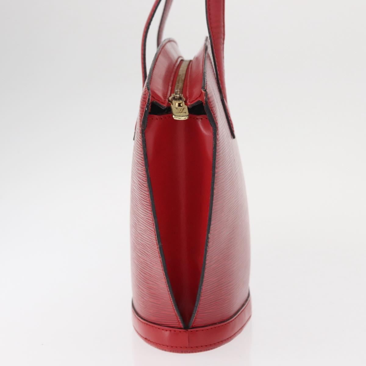 LOUIS VUITTON Epi Saint Jacques Shoulder Bag Red M52277 LV Auth ep12316