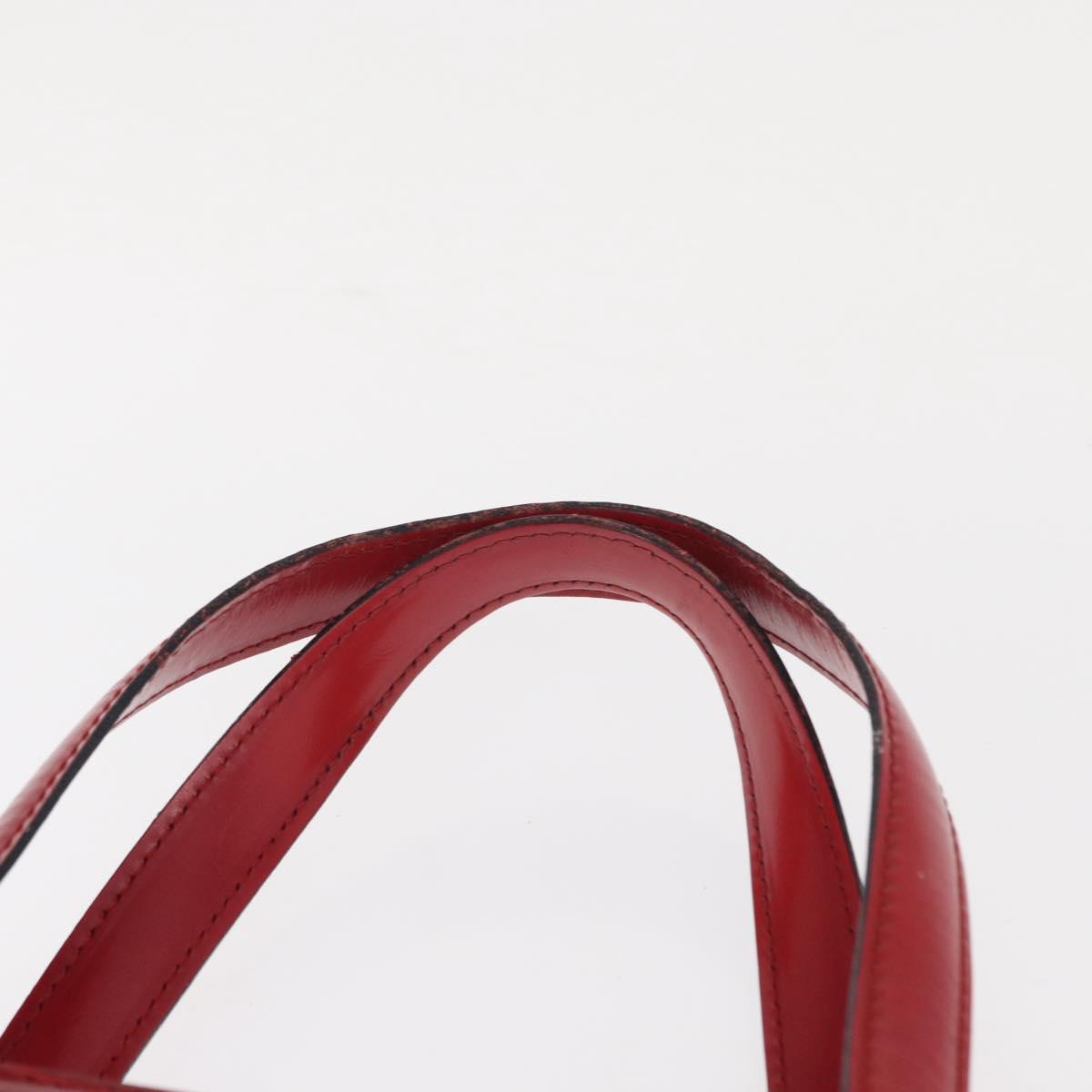LOUIS VUITTON Epi Saint Jacques Shoulder Bag Red M52277 LV Auth ep12316