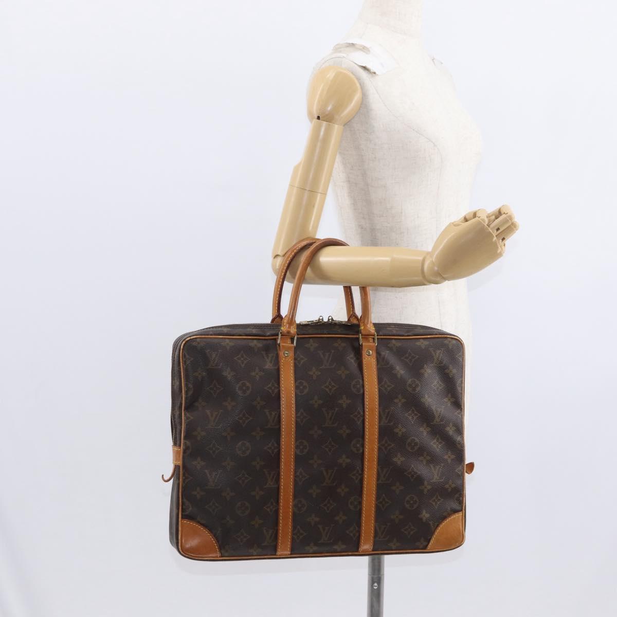 LOUIS VUITTON Monogram Porte Documents Voyage Business Bag M53361 Auth ep12329