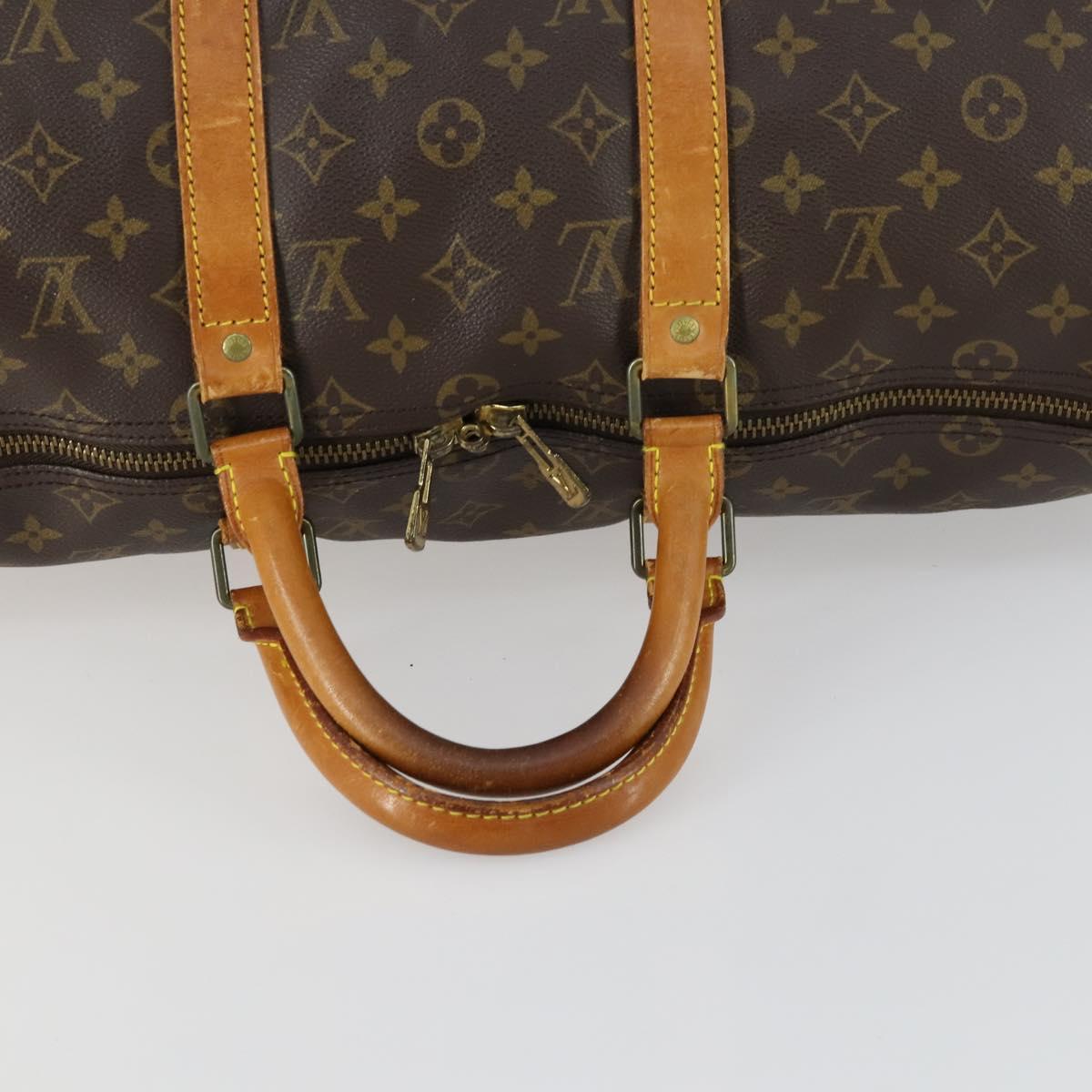 LOUIS VUITTON Monogram Keepall 50 Boston Bag M41426 LV Auth ep12366