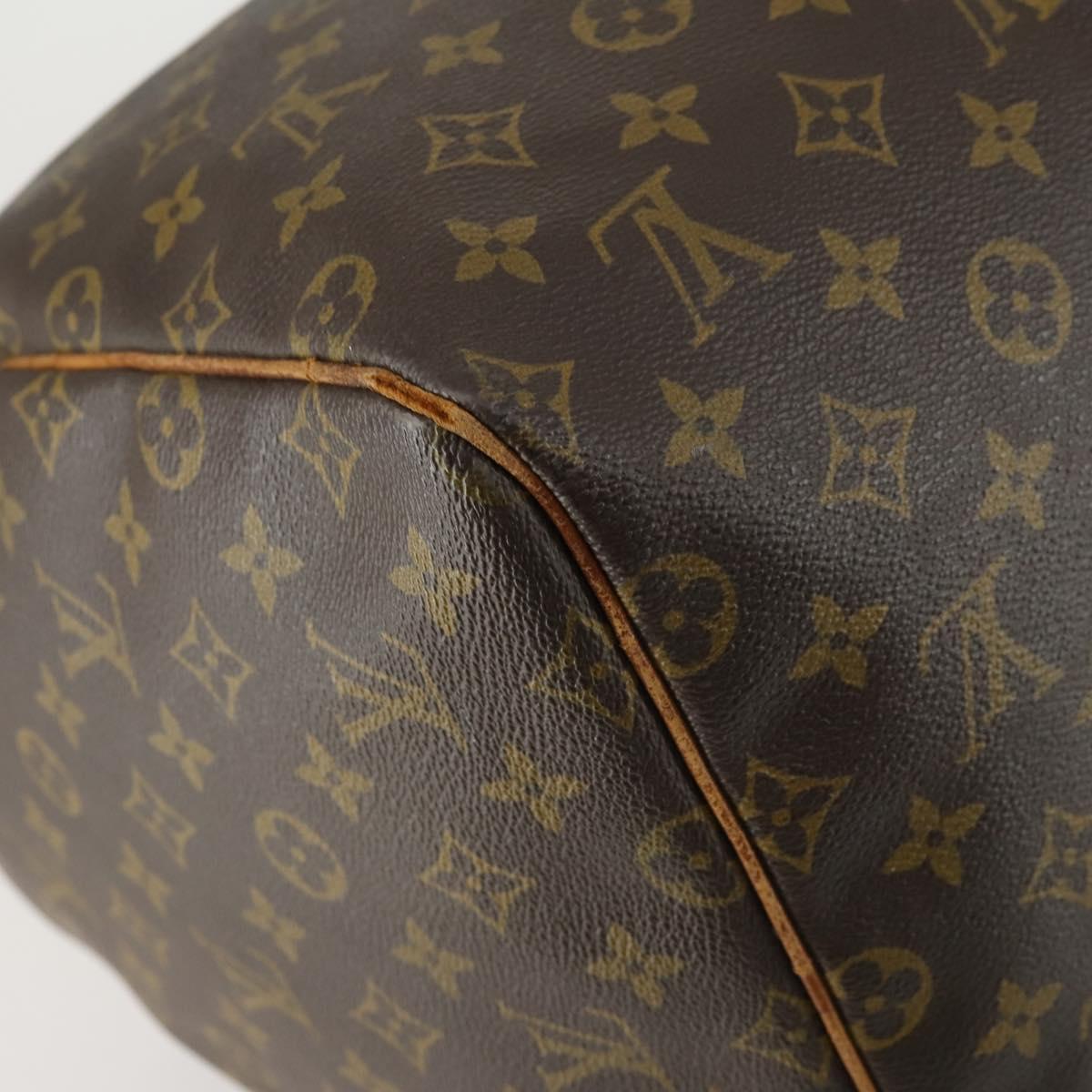 LOUIS VUITTON Monogram Keepall 55 Boston Bag M41424 LV Auth ep12372
