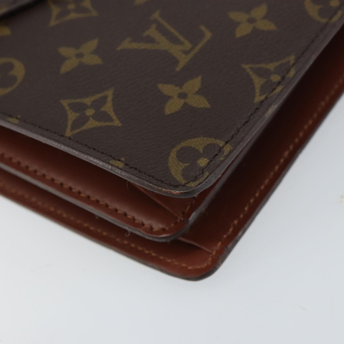 LOUIS VUITTON Monogram Concorde Hand Bag M51190 LV Auth ep12378