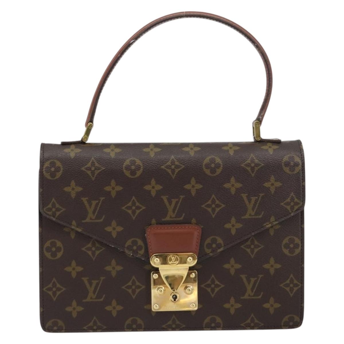 LOUIS VUITTON Monogram Concorde Hand Bag M51190 LV Auth ep12378