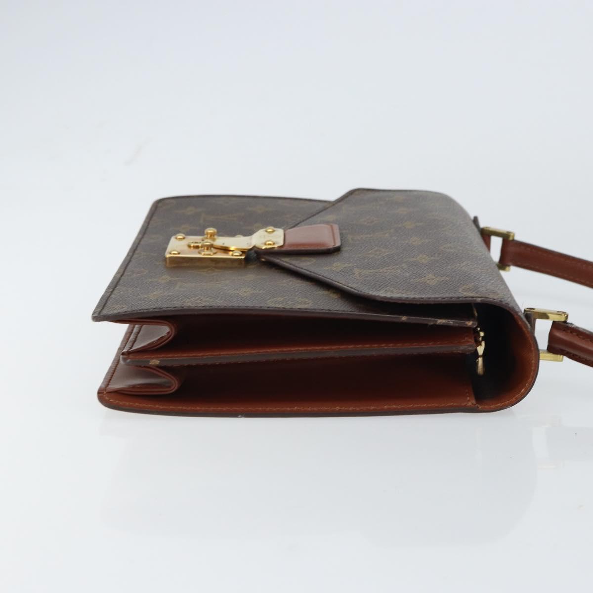 LOUIS VUITTON Monogram Concorde Hand Bag M51190 LV Auth ep12378