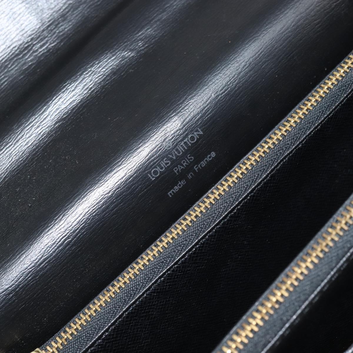 LOUIS VUITTON Epi Concorde Hand Bag Black M52132 LV Auth ep12387