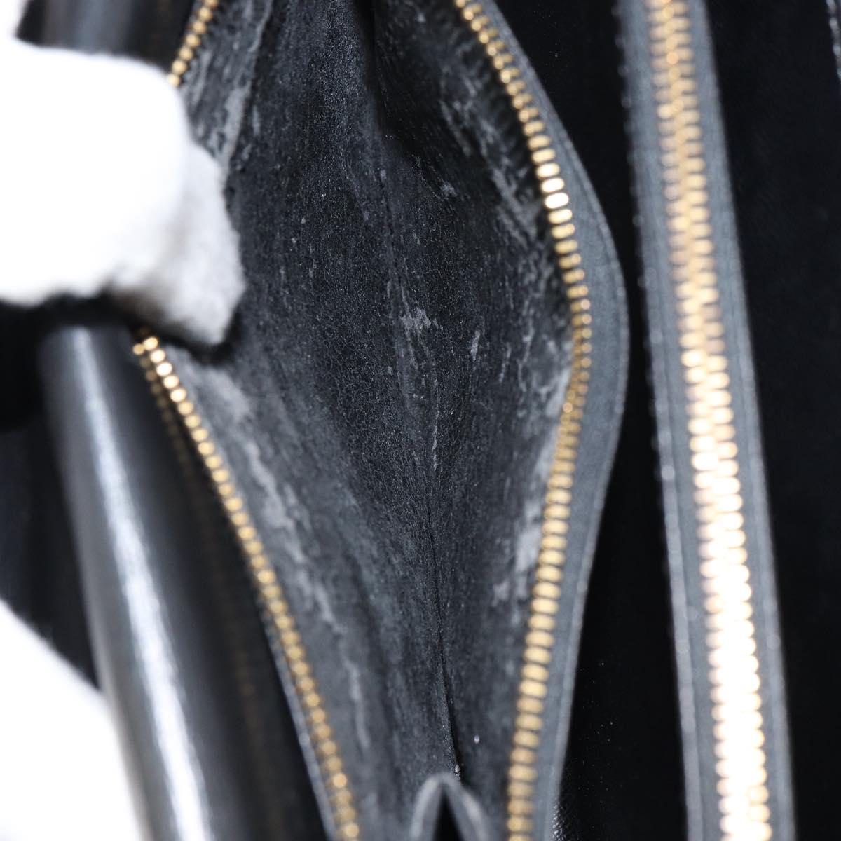 LOUIS VUITTON Epi Concorde Hand Bag Black M52132 LV Auth ep12387