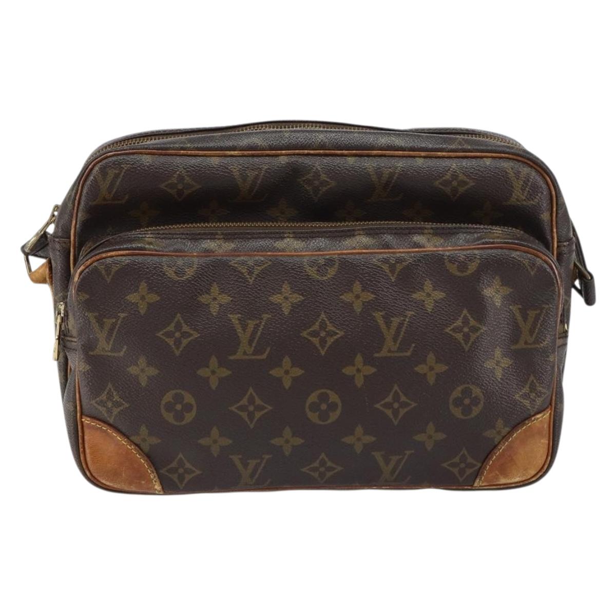 LOUIS VUITTON Monogram Nile Shoulder Bag M45244 LV Auth ep12392