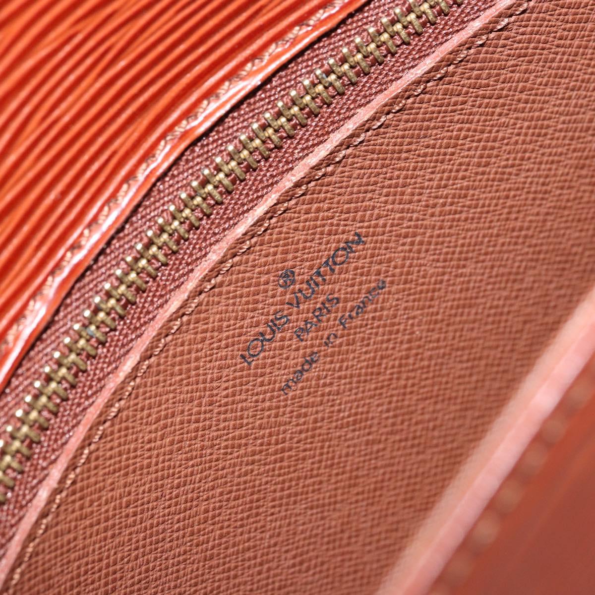 LOUIS VUITTON Epi Saint Cloud GM Shoulder Bag Brown M52193 LV Auth ep12405