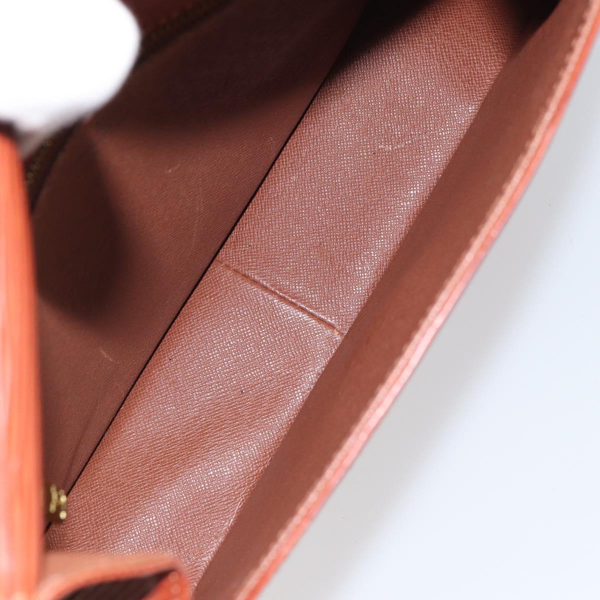 LOUIS VUITTON Epi Saint Cloud GM Shoulder Bag Brown M52193 LV Auth ep12405