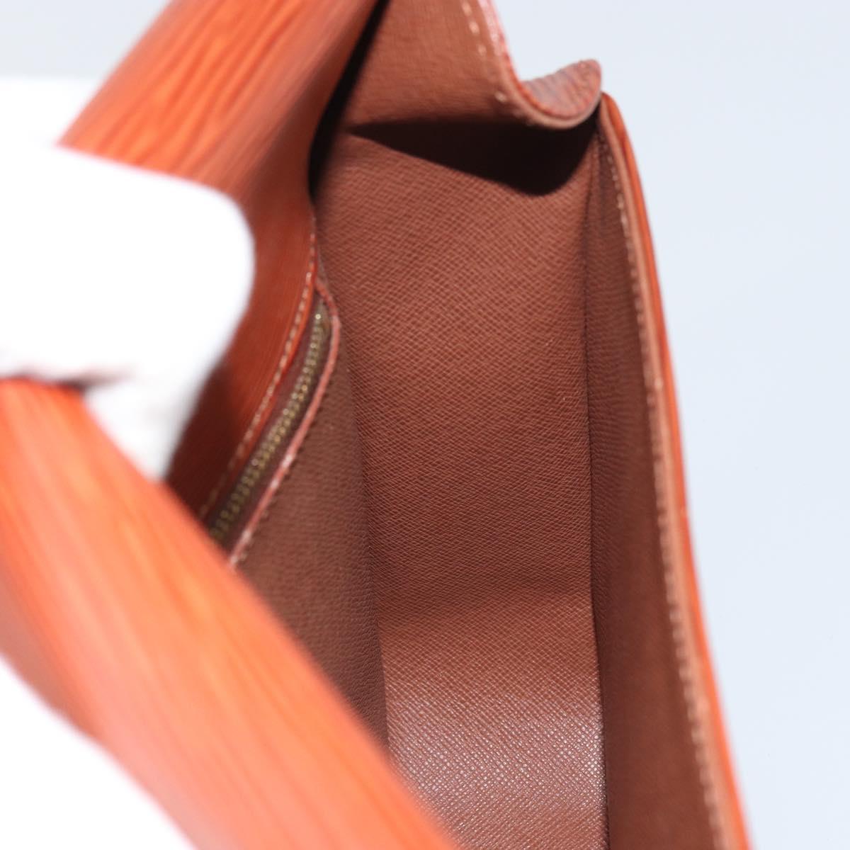 LOUIS VUITTON Epi Saint Cloud GM Shoulder Bag Brown M52193 LV Auth ep12405