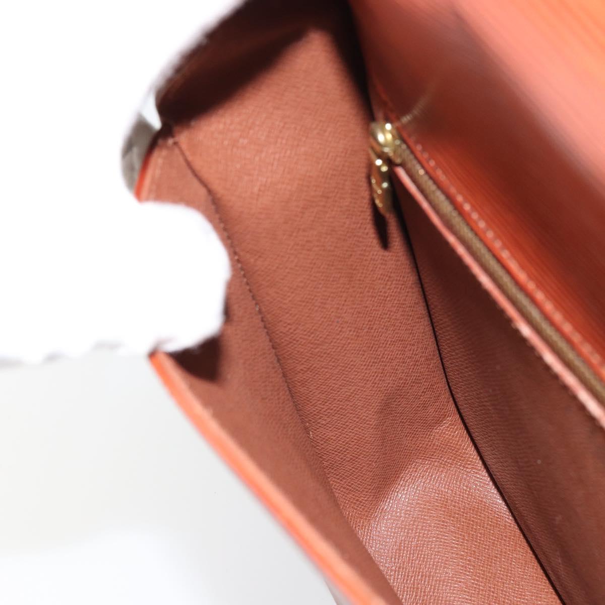 LOUIS VUITTON Epi Saint Cloud GM Shoulder Bag Brown M52193 LV Auth ep12405