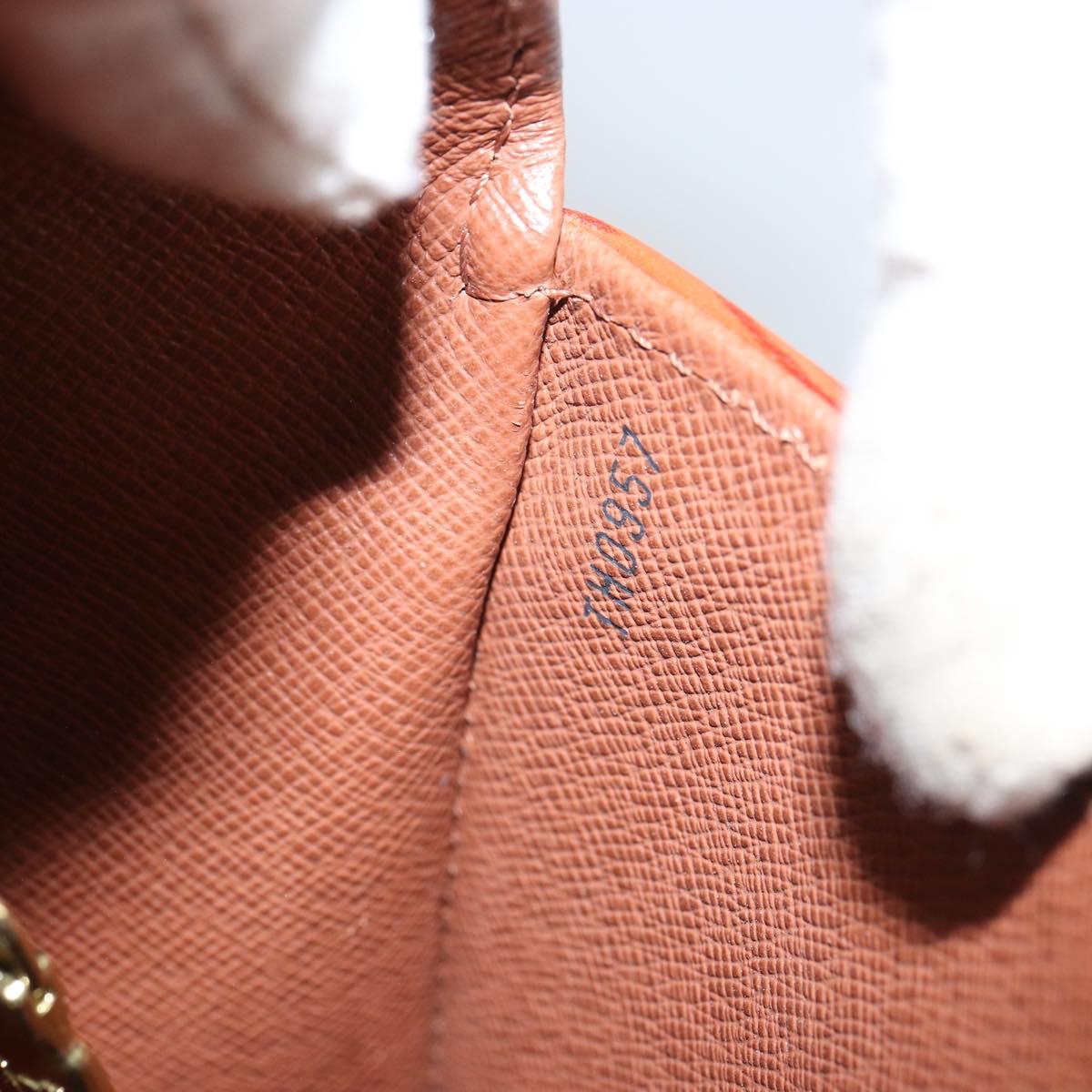 LOUIS VUITTON Epi Saint Cloud GM Shoulder Bag Brown M52193 LV Auth ep12405