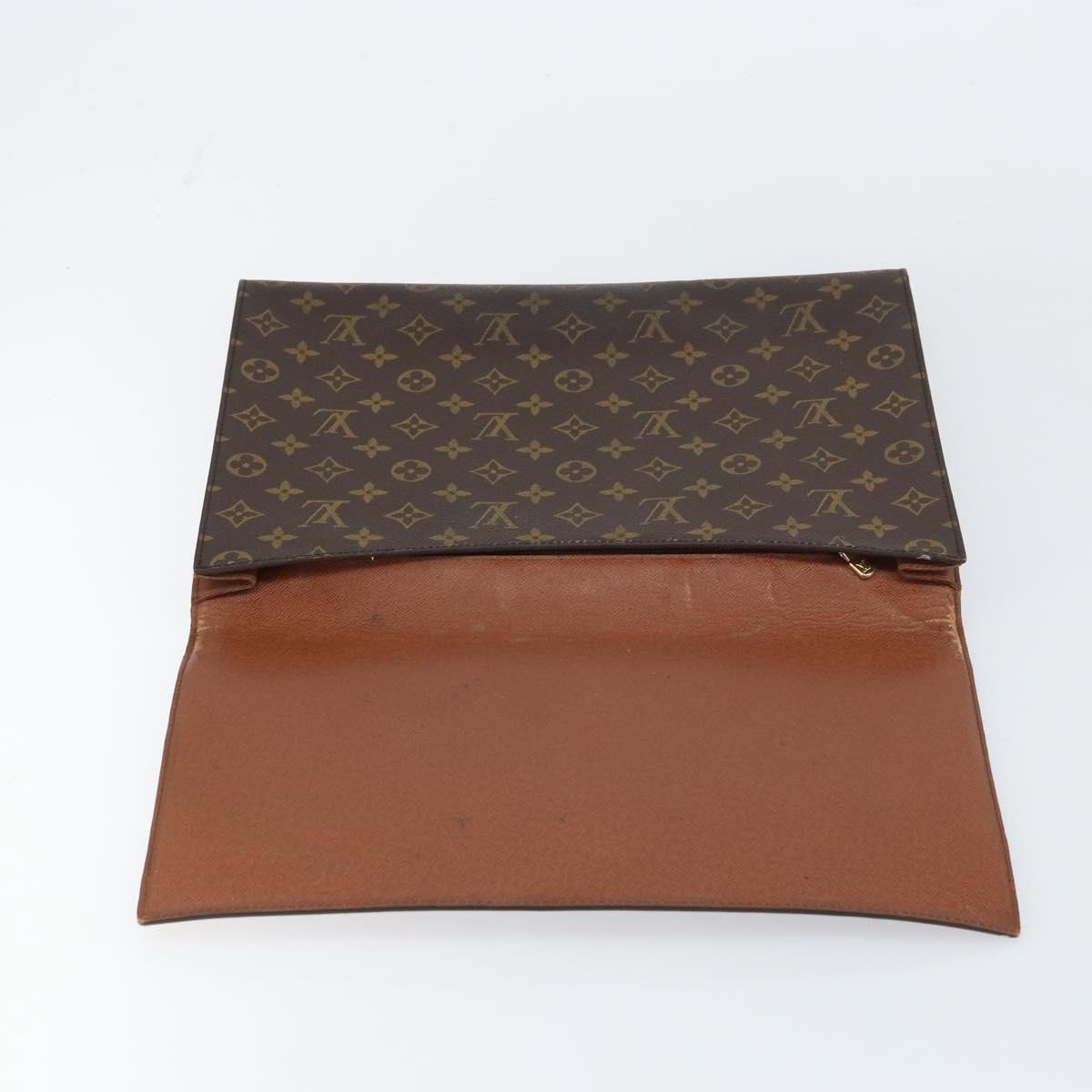 LOUIS VUITTON Monogram Porte Envelope Clutch Bag M51801 LV Auth ep12409