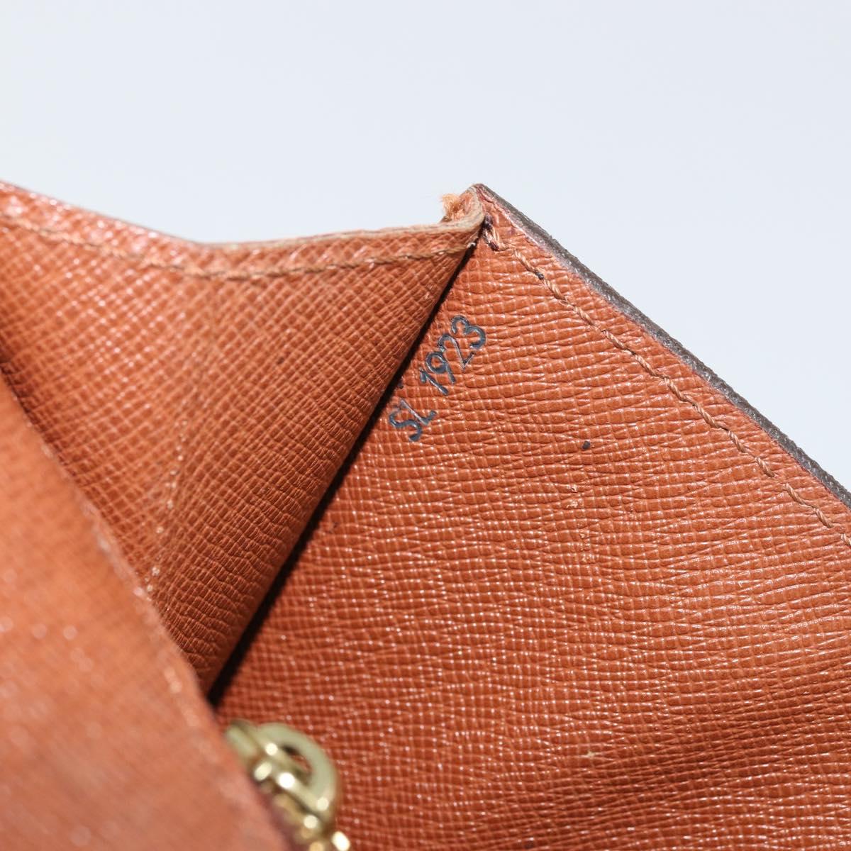 LOUIS VUITTON Monogram Porte Envelope Clutch Bag M51801 LV Auth ep12409