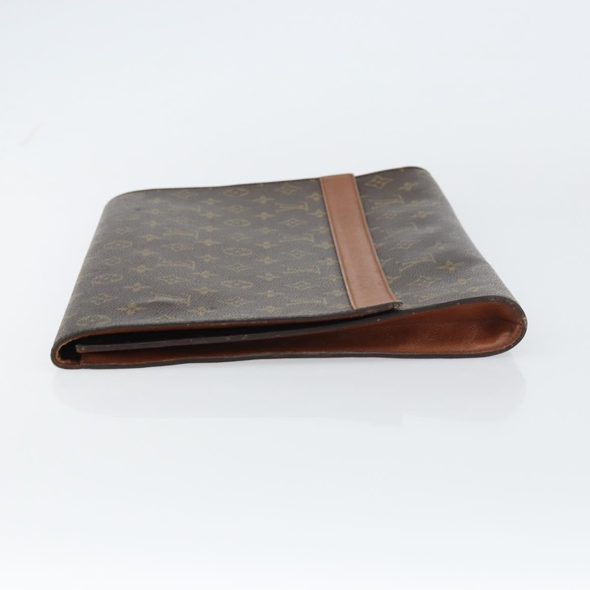 LOUIS VUITTON Monogram Porte Envelope Clutch Bag M51801 LV Auth ep12409