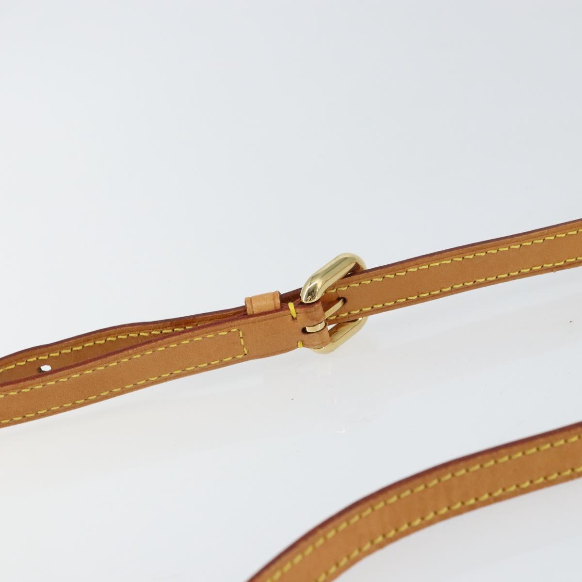 LOUIS VUITTON Monogram Vernis Christie PM Bag Bronze M91111 Auth ep12411