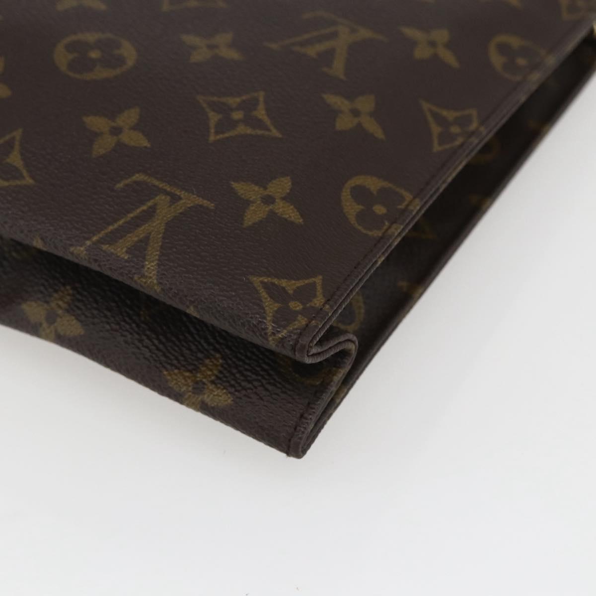LOUIS VUITTON Monogram Poche Toilette 26 Pouch M47542 LV Auth ep12440