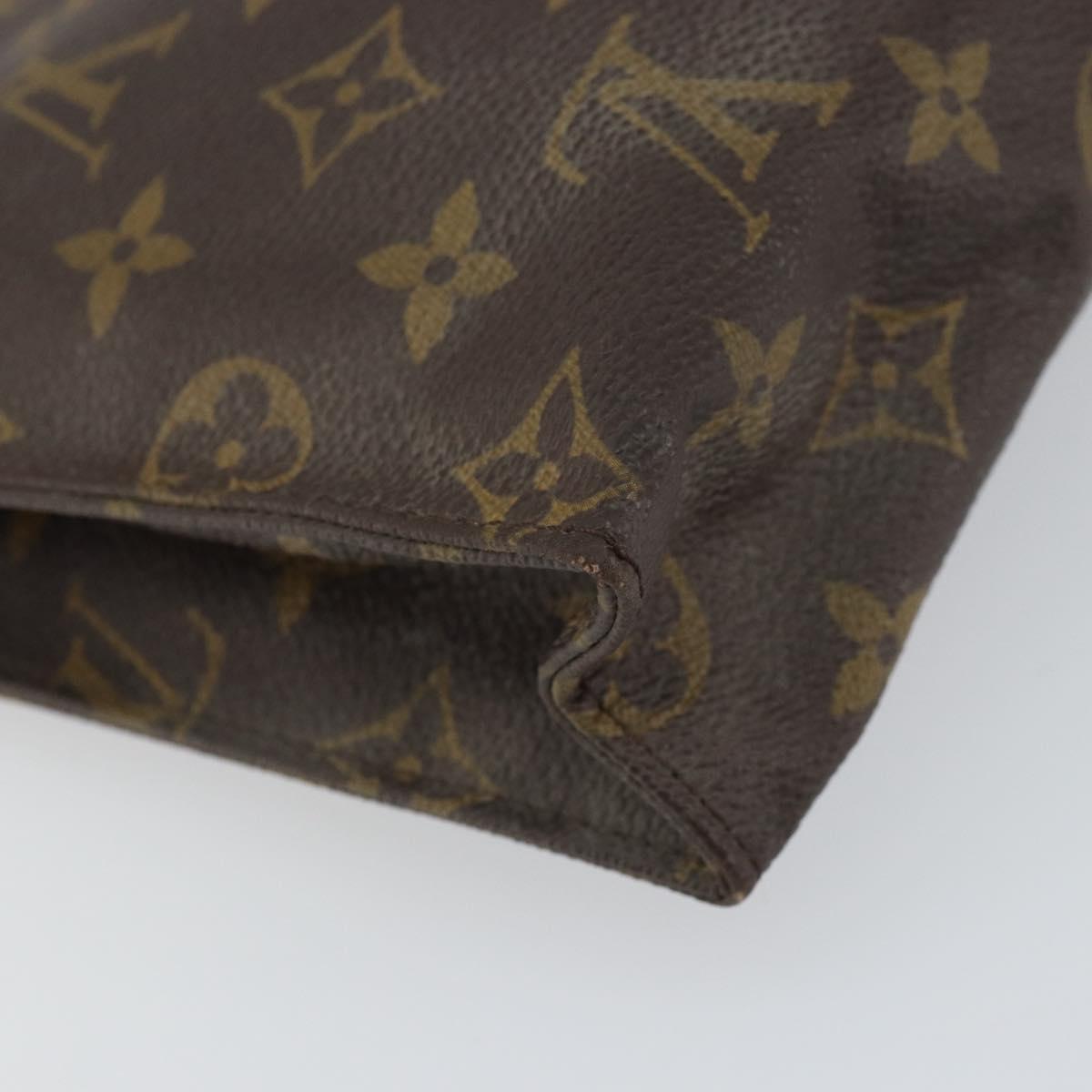 LOUIS VUITTON Monogram Poche Toilette 26 Pouch M47542 LV Auth ep12450