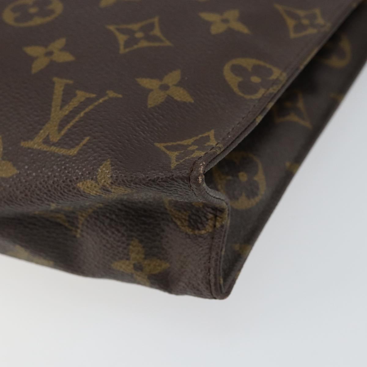 LOUIS VUITTON Monogram Poche Toilette 26 Pouch M47542 LV Auth ep12450