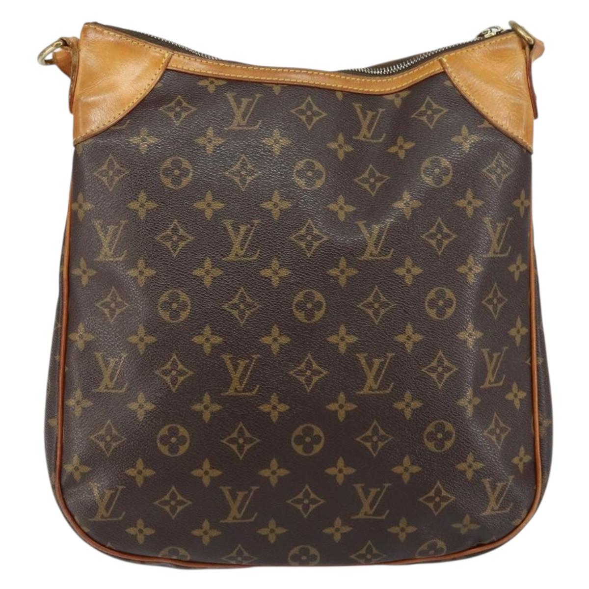 LOUIS VUITTON Monogram Odeon MM Shoulder Bag M56389 LV Auth ep12451