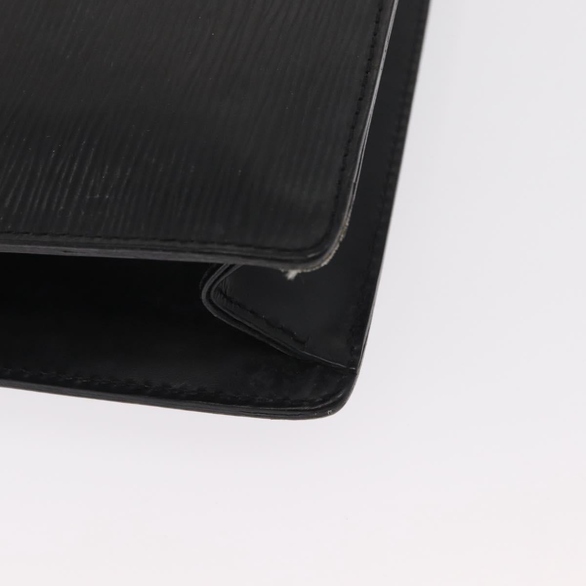 LOUIS VUITTON Epi Monceau 28 Hand Bag Black M52122 LV Auth ep12499
