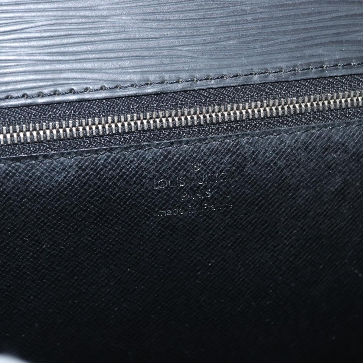 LOUIS VUITTON Epi Monceau 28 Hand Bag Black M52122 LV Auth ep12499