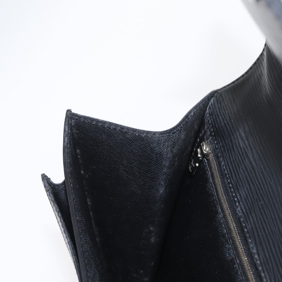 LOUIS VUITTON Epi Monceau 28 Hand Bag Black M52122 LV Auth ep12499