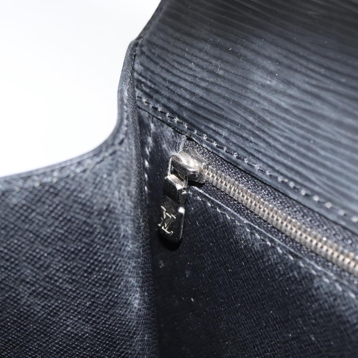 LOUIS VUITTON Epi Monceau 28 Hand Bag Black M52122 LV Auth ep12499