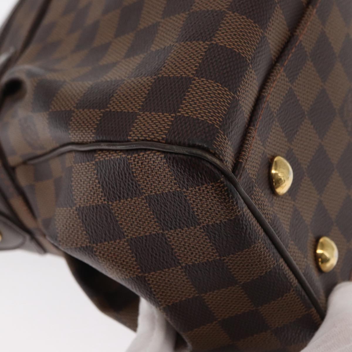 LOUIS VUITTON Damier Ebene Trevi PM Hand Bag 2way N51997 LV Auth ep12513