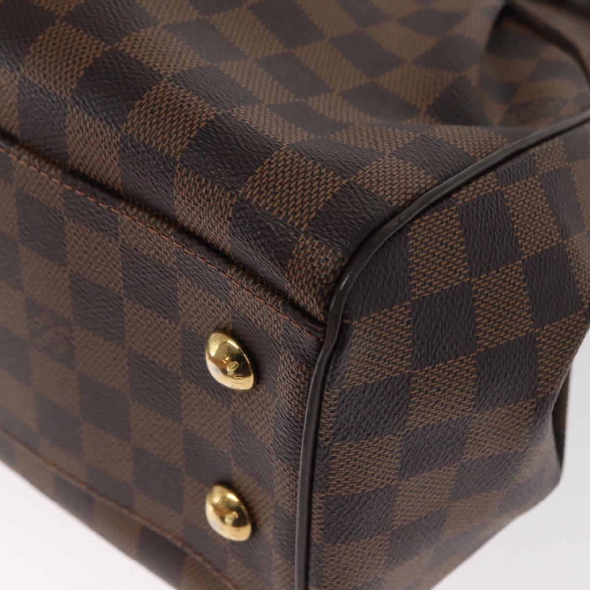 LOUIS VUITTON Damier Ebene Trevi PM Hand Bag 2way N51997 LV Auth ep12513