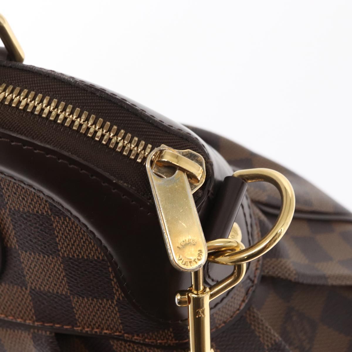 LOUIS VUITTON Damier Ebene Trevi PM Hand Bag 2way N51997 LV Auth ep12513