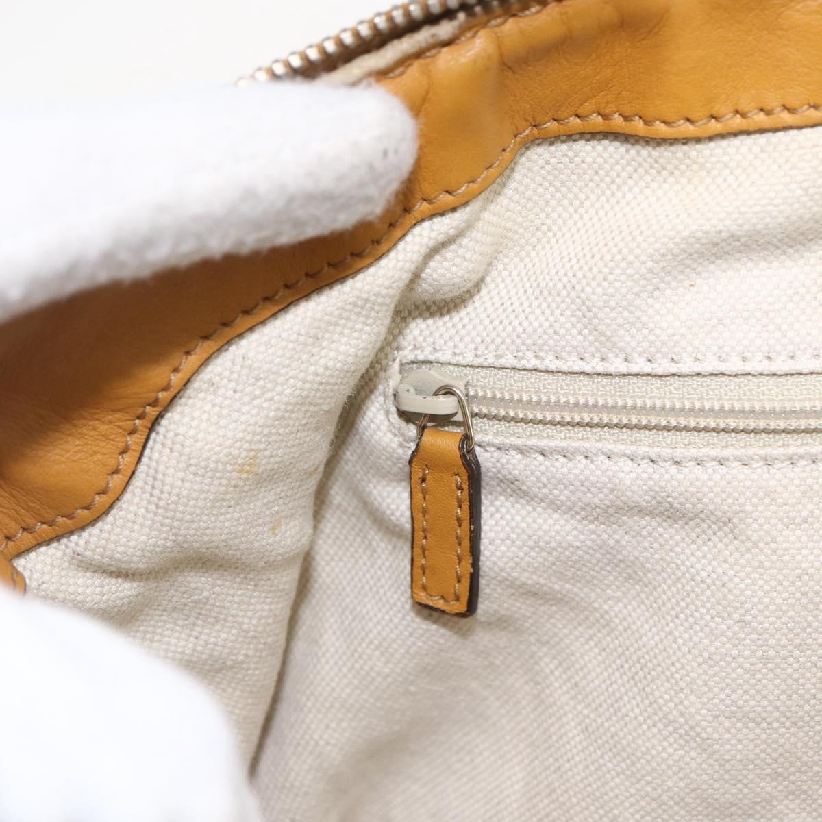 GUCCI GG Canvas Guccissima Sukey Bag Leather 2way Yellow 247902 Auth ep12527
