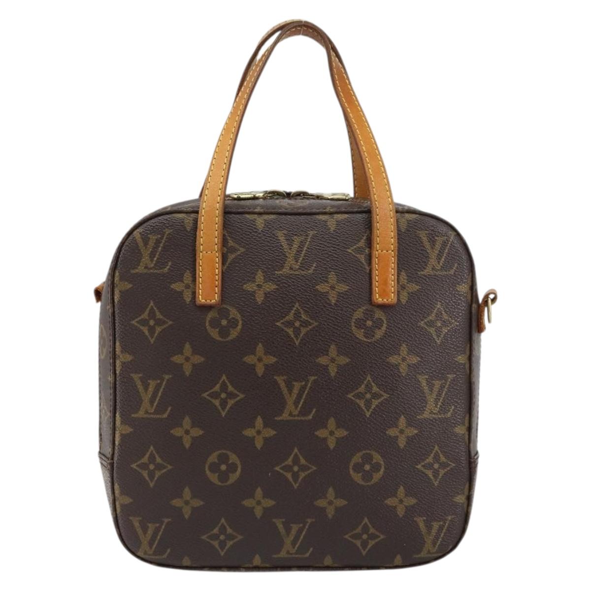LOUIS VUITTON Monogram Spontini Hand Bag M47500 LV Auth ep12536