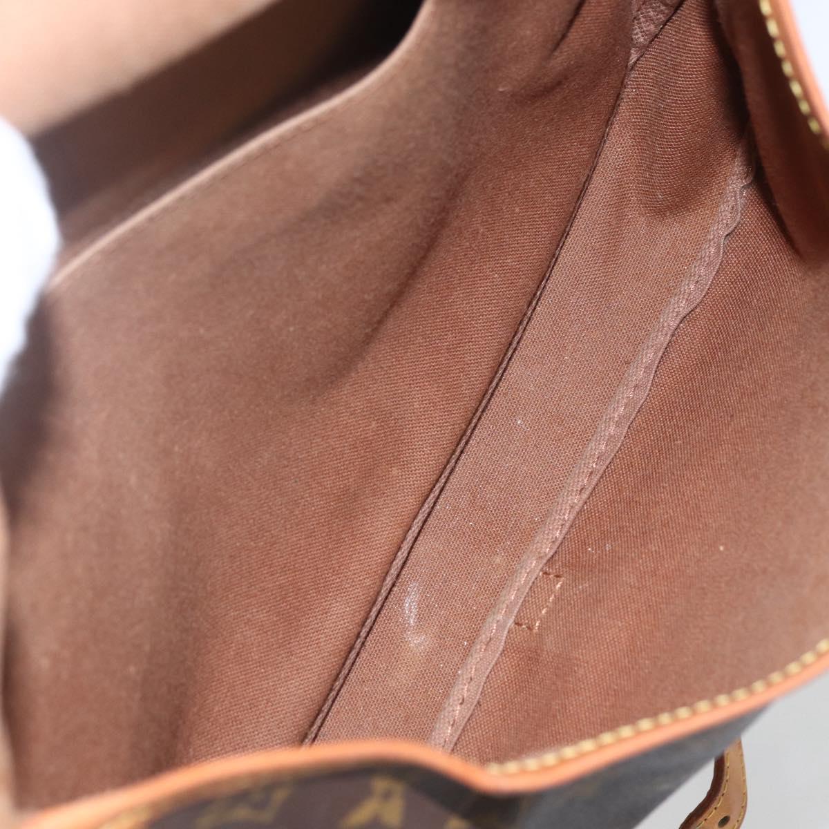 LOUIS VUITTON Monogram Saumur 30 Shoulder Bag M42256 LV Auth ep12539